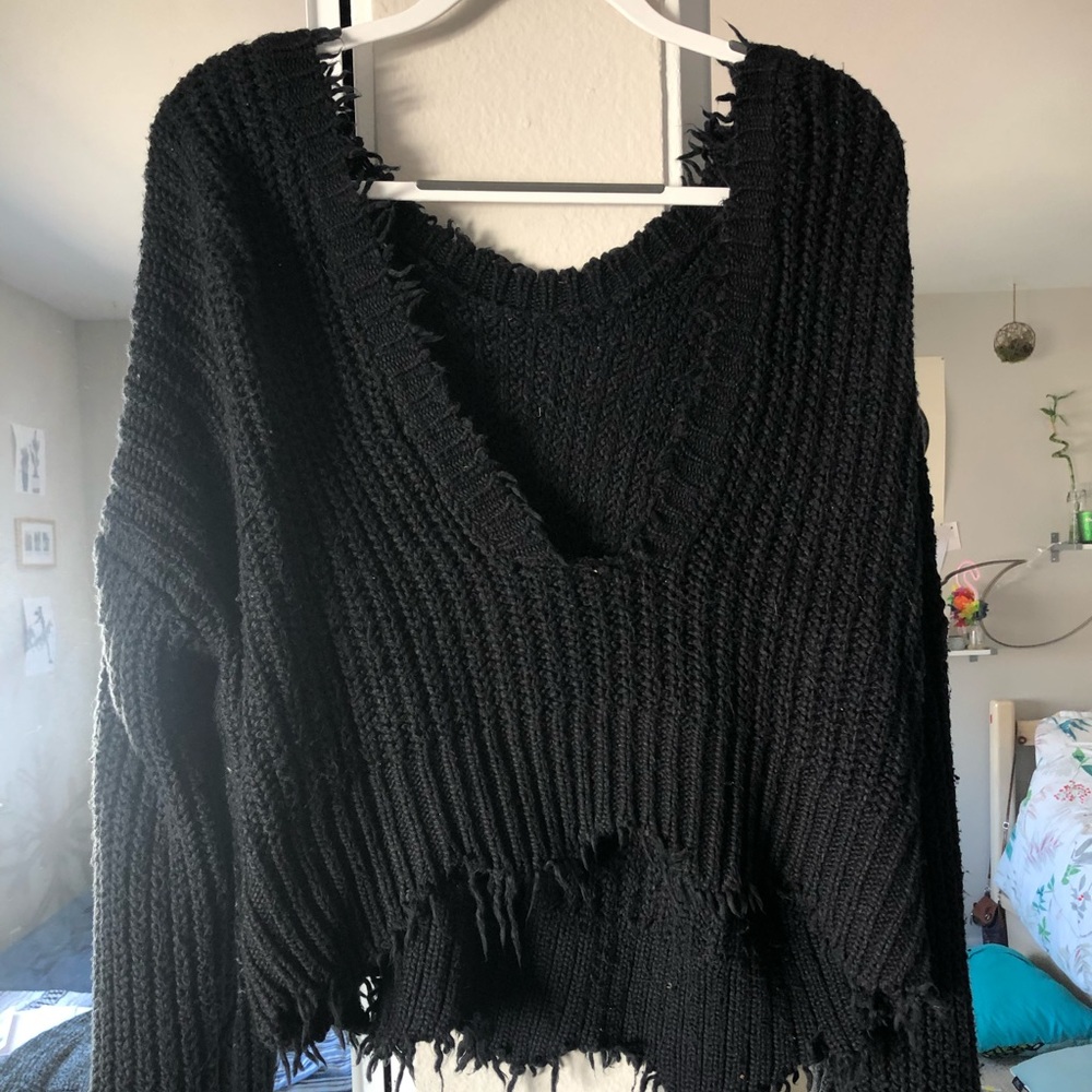 Wildfox Black Sweater